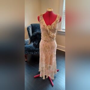 Collette Diniggan Silk Flower Dress